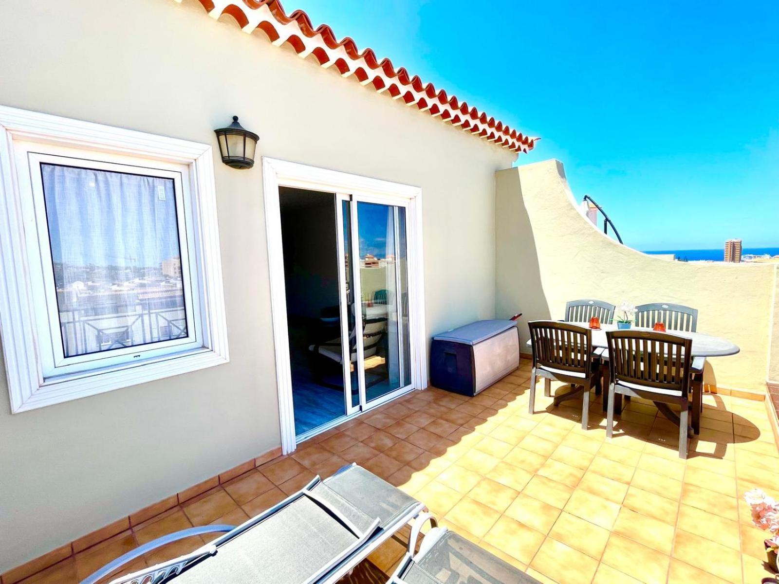 Penthouse Sea View Dinastia In Los Cristianos Los Cristianos (Tenerife) Exterior foto